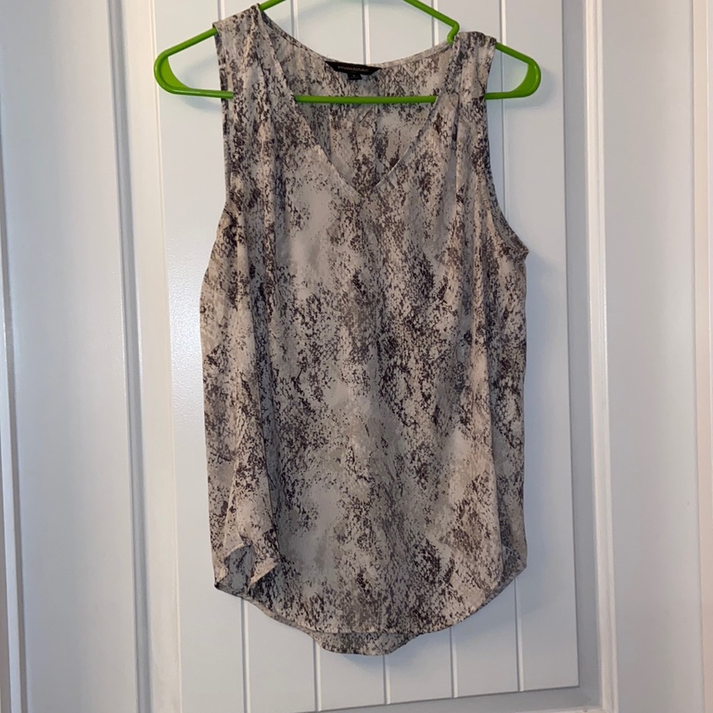 Snakeskin print Banana Republic top. 3 for $15
